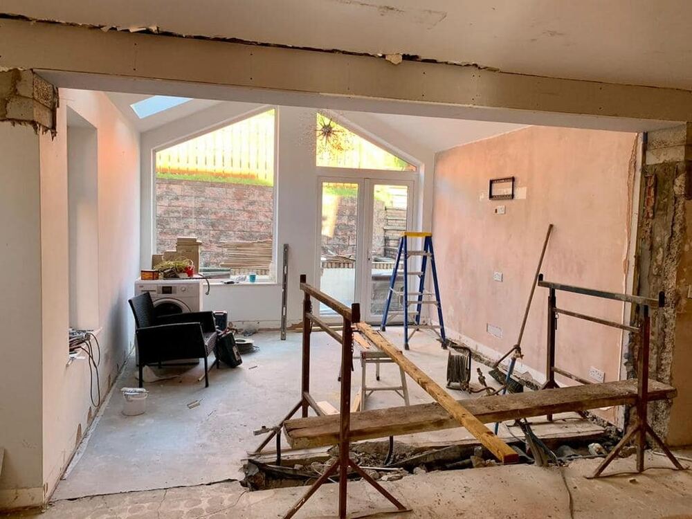 Oakwood renovation project in progress